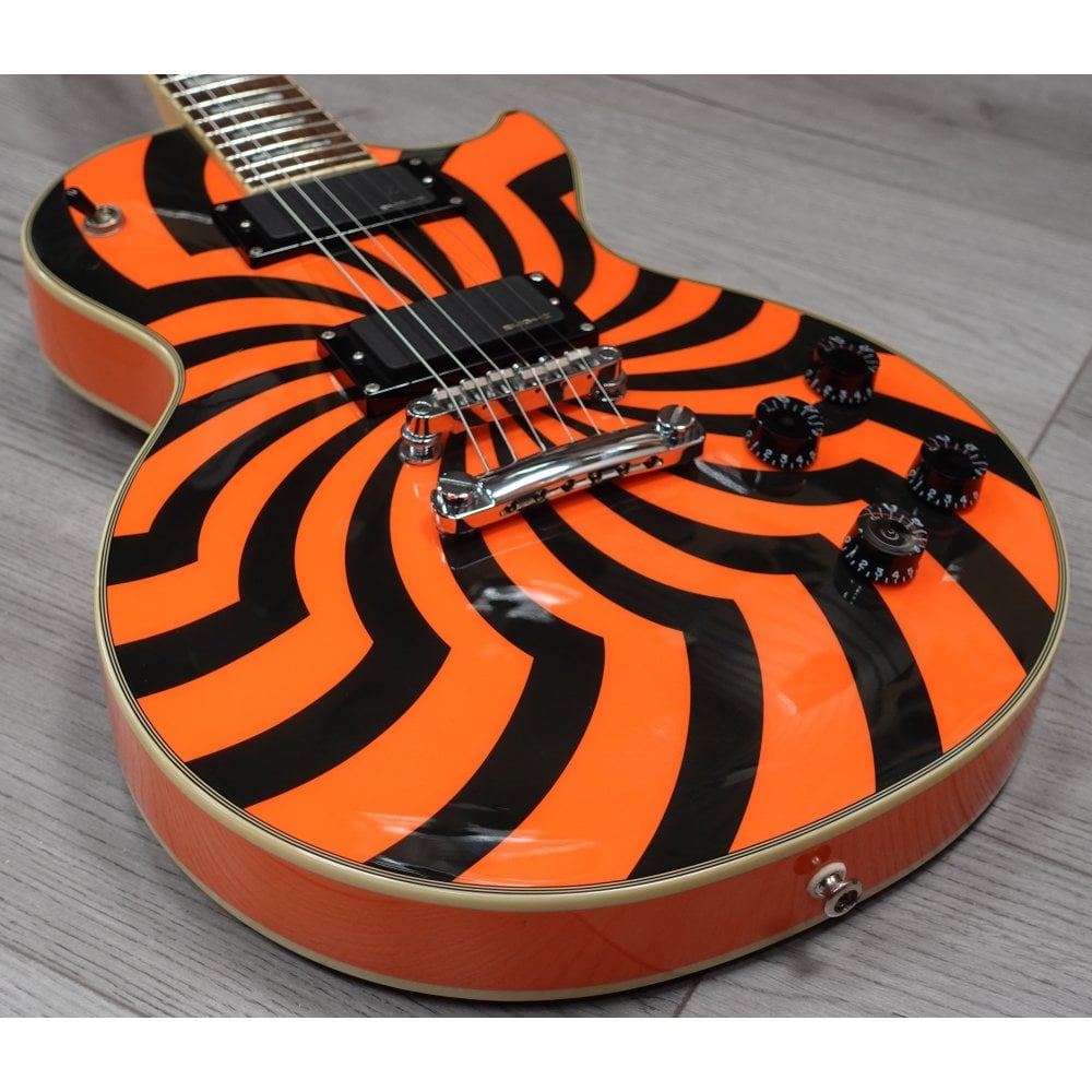 Second Hand Epiphone Les Paul Zakk Wylde Buzzsaw Orange Signature