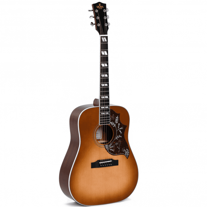 Sigma  DMSG5 Electro Acoustic Guitar Heritage Cherry Sunburst