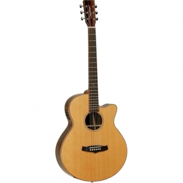 Tanglewood Java Exotic Super Folk Acoustic Guitar